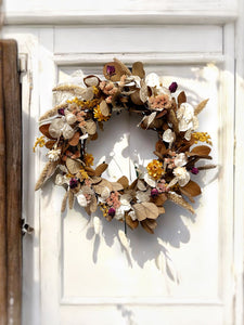 Dried Wreath - Rustic Woodland