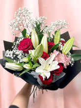 Load image into Gallery viewer, Lily and Rose Elegance Bouquet (2 sizes)
