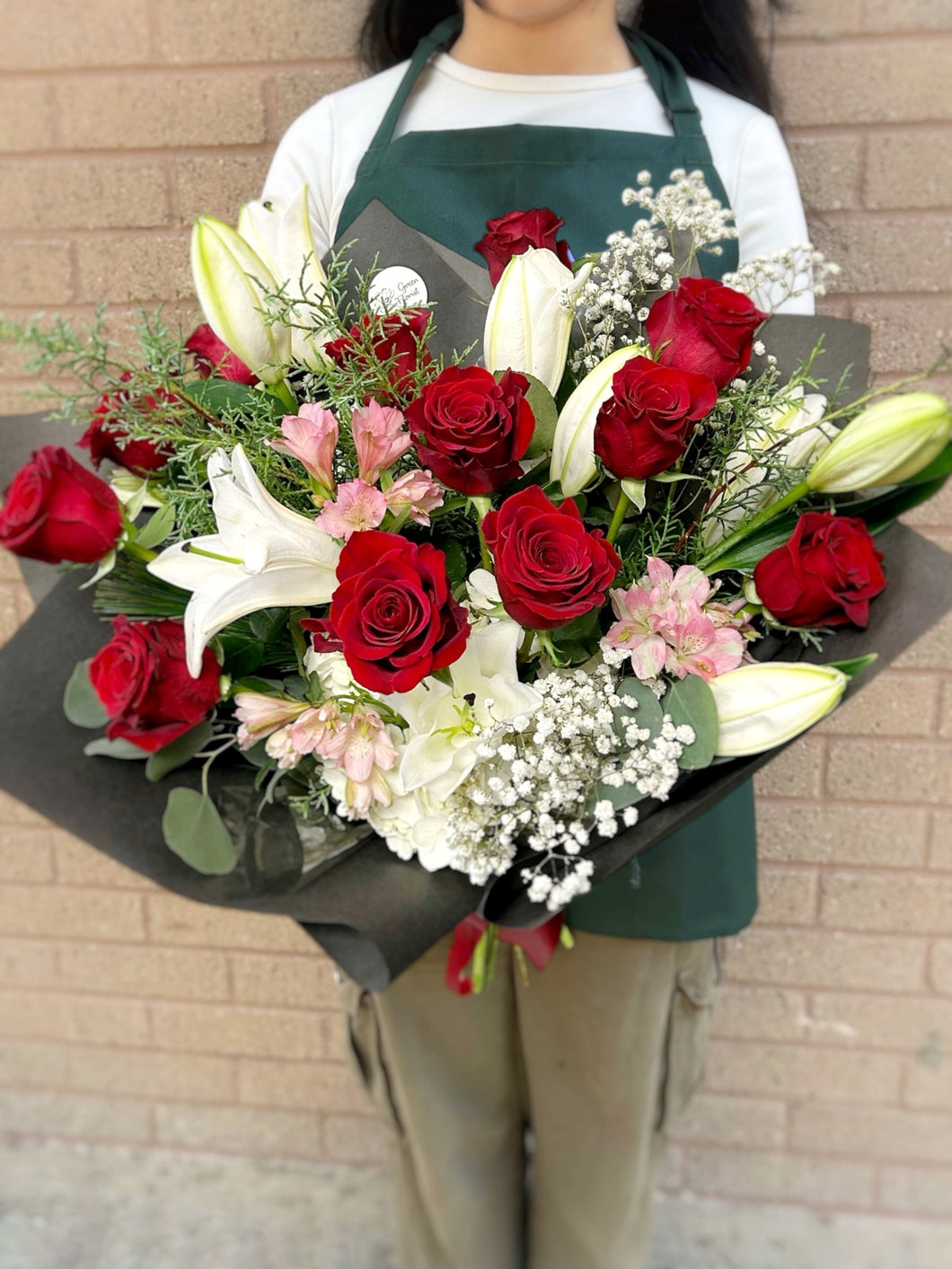 Lily and Rose Elegance Bouquet