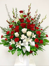 Load image into Gallery viewer, Remembrance Sympathy Floral Basket - 3 sizes
